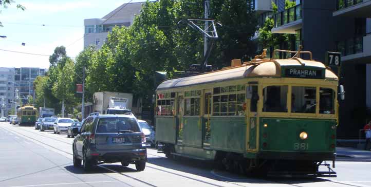 Yarra Trams W class 881